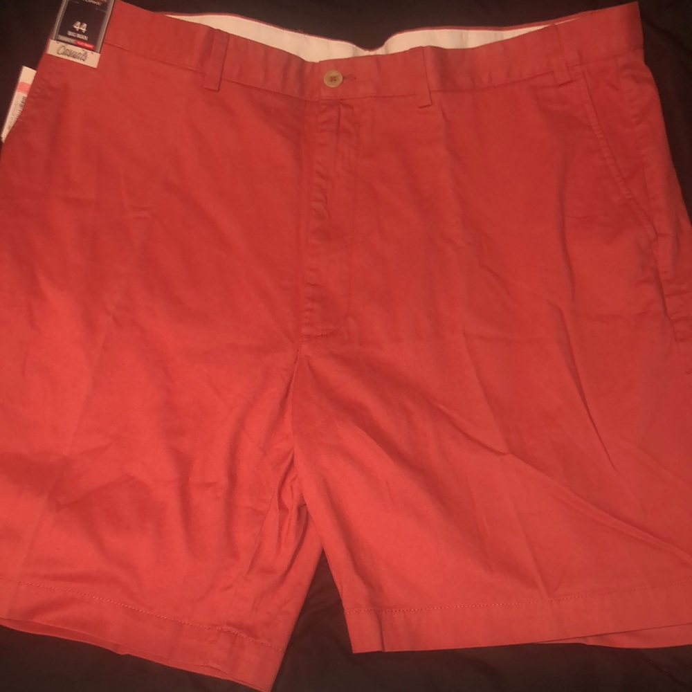 RoundTree & Yorke coral shorts BRAND NEW with tags